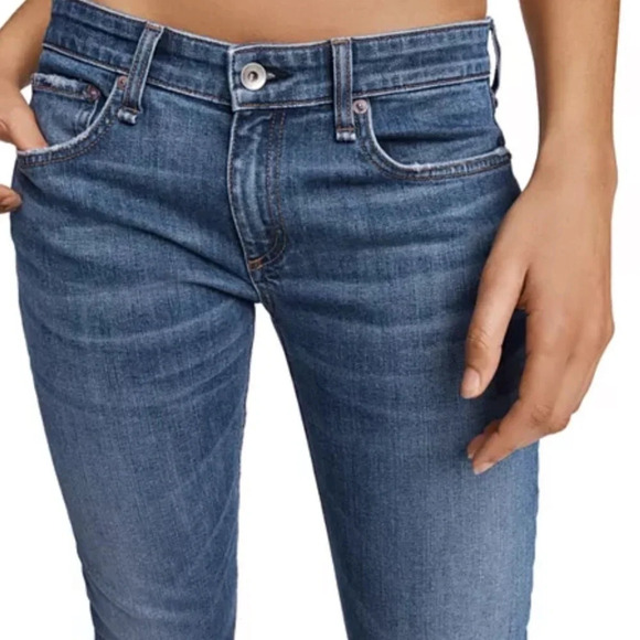 Rag & Bone The Dre jeans, size 25. These are skinny low rise jeans. - Picture 2 of 8